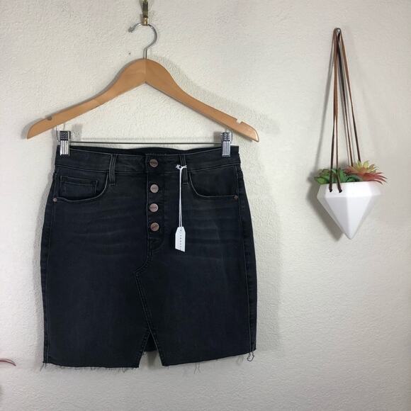 NWT Sanctuary Hera Tehuacan faded black skirt - Picture 4 of 11